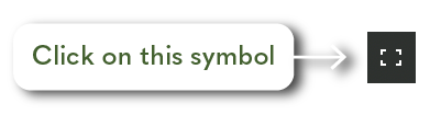 image showing where to click on the embedded map